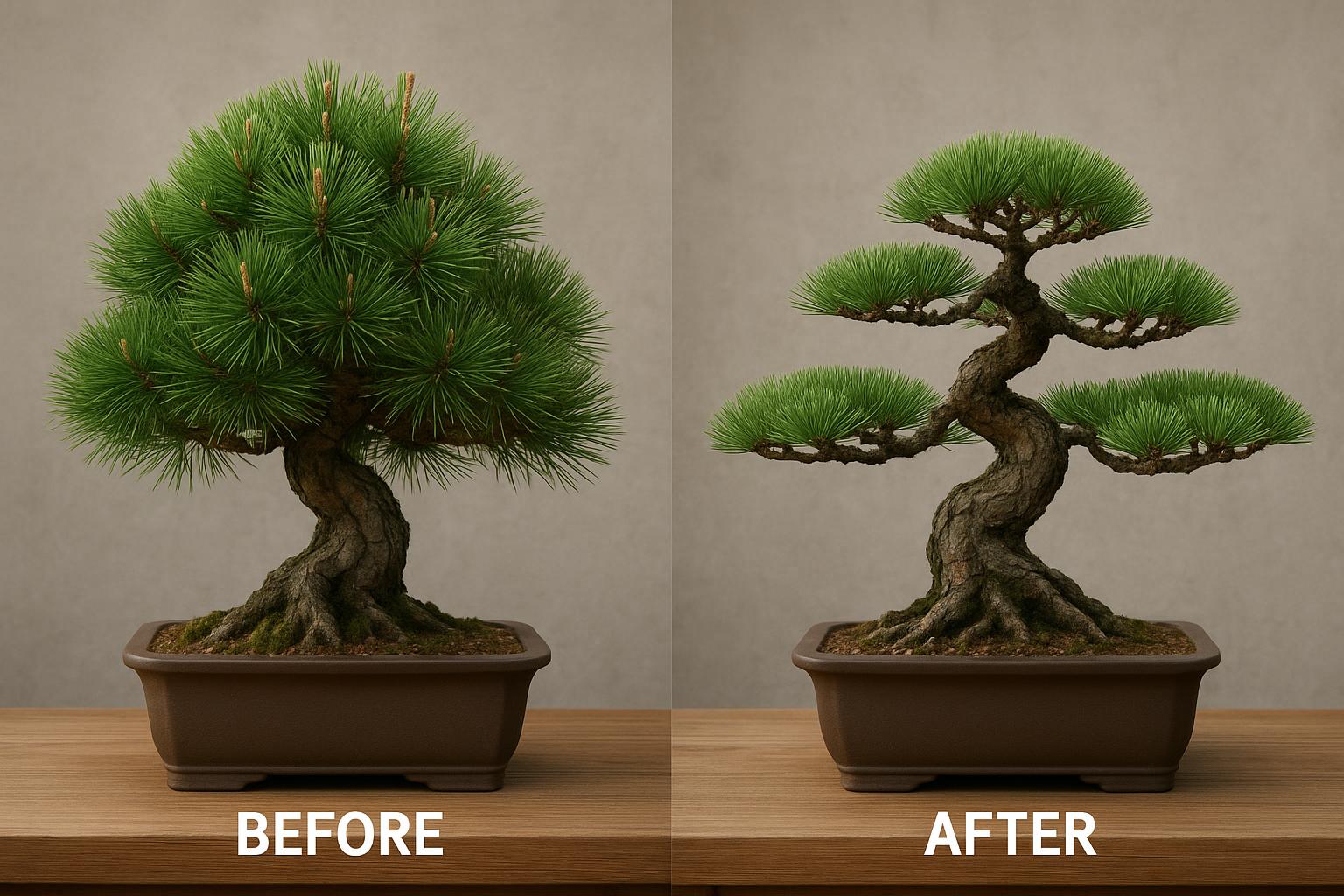 กรณีศึกษา Japanese Black Pine Before-After
